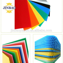JINBAO Certification SGS new pack material 3mm white blue hollow pp board